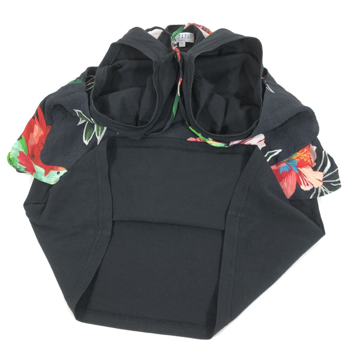 Iris von Arnim × Margaret Howell CLAUDIE PIERLOT Paris Tikisha Floral Print Sleeveless Top T-Shirt Blouse Size S / US 4 / IT 40 - 17 Thumbnail