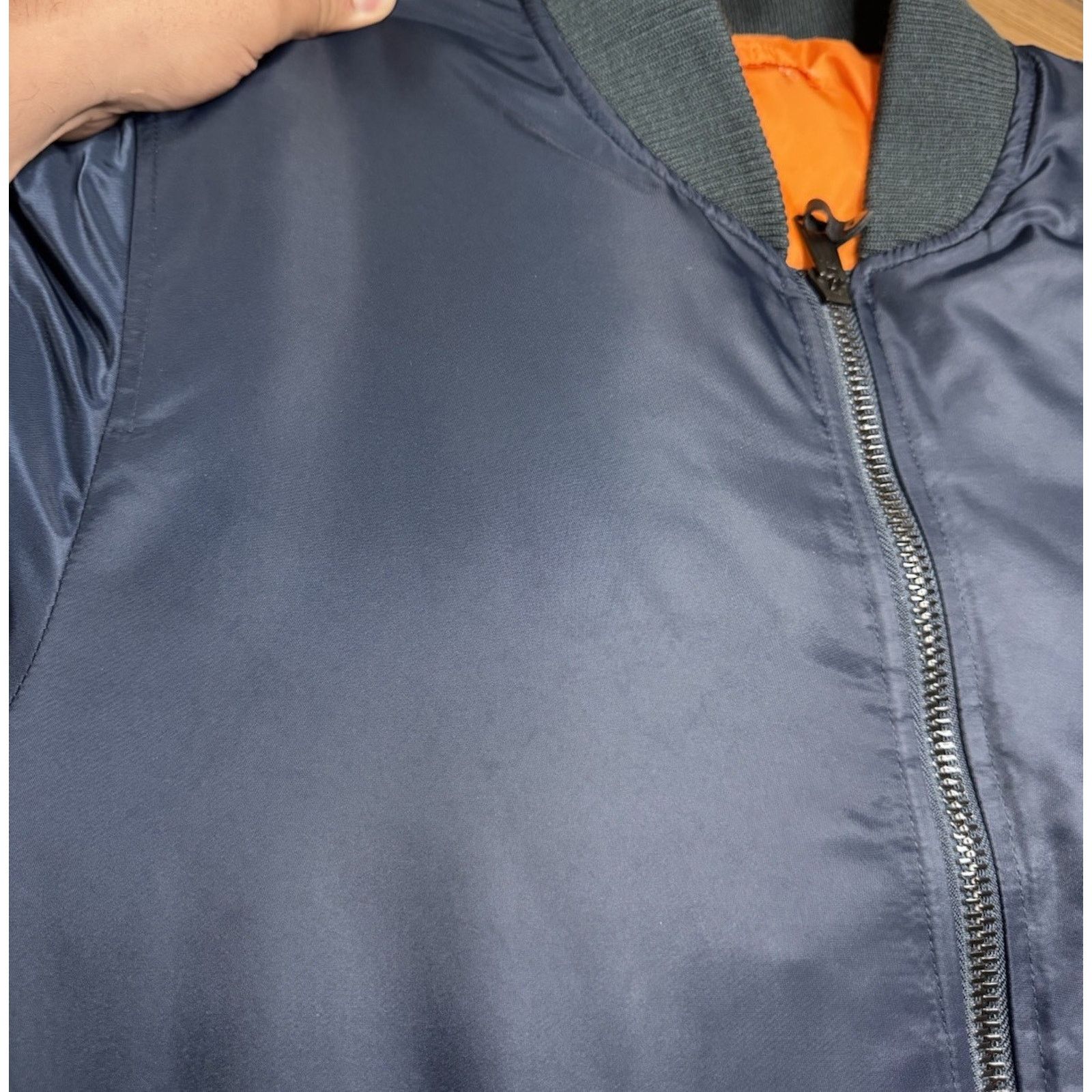 Other Vintage JACKET FLYERS MANS MIL.-j8279e Flight Pilot Large Size US L / EU 52-54 / 3 - 7 Thumbnail