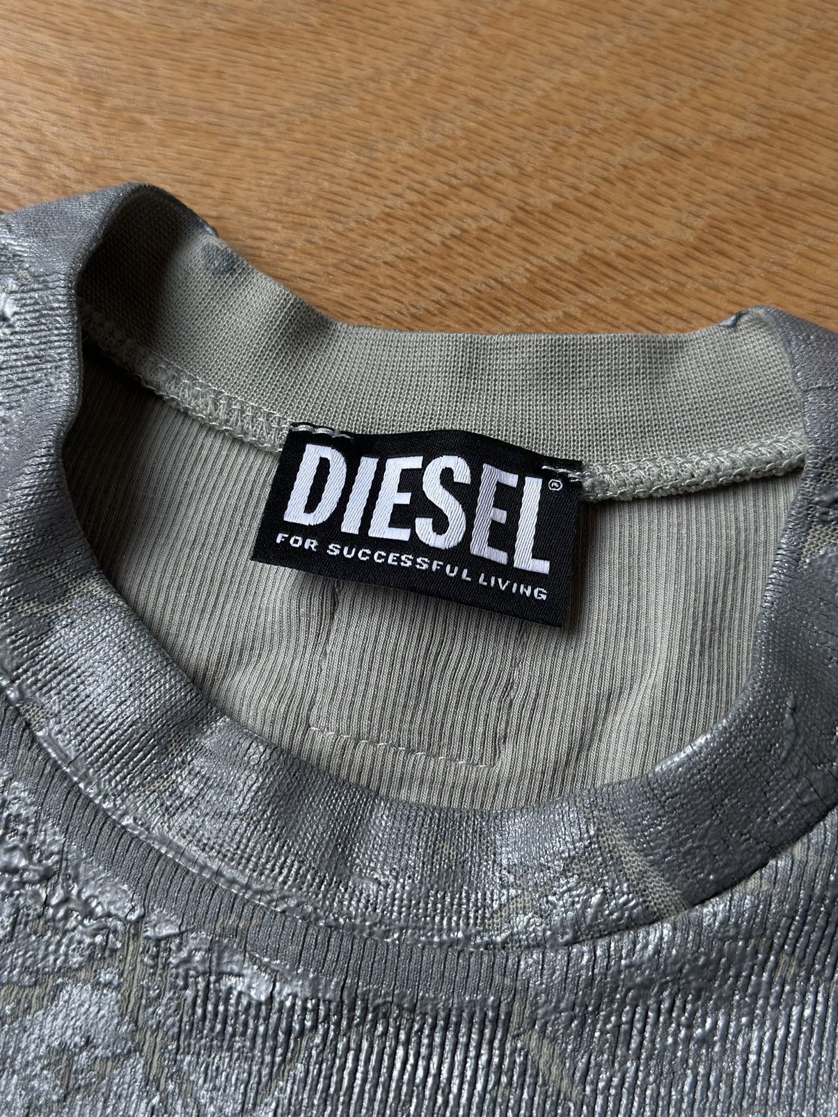 Diesel Diesel long-sleeve shirt. Size M / US 6-8 / IT 42-44 - 2 Thumbnail