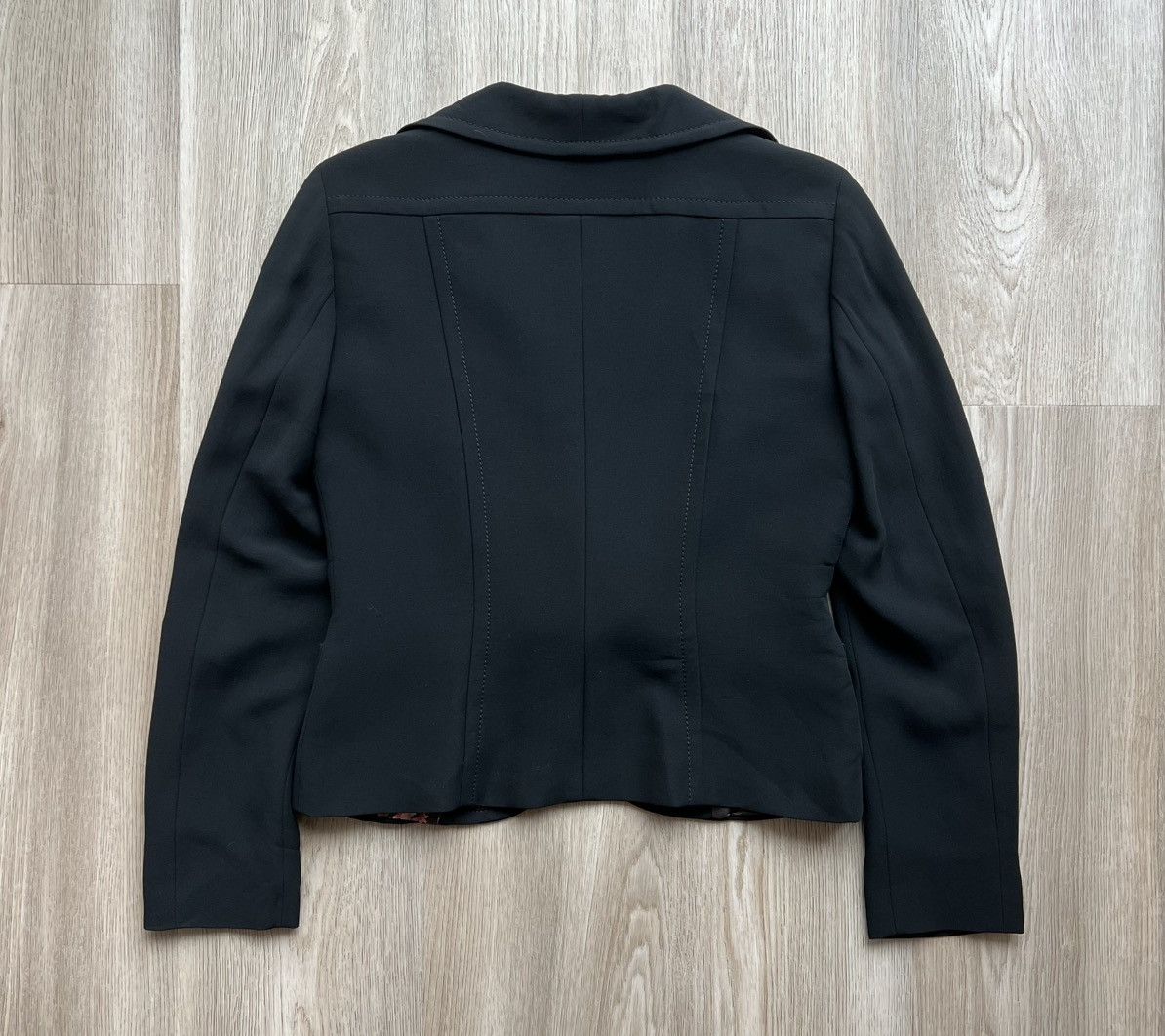Max Mara Max Mara Black Blazer With Belt Size XL / US 12-14 / IT 48-50 - 11 Thumbnail