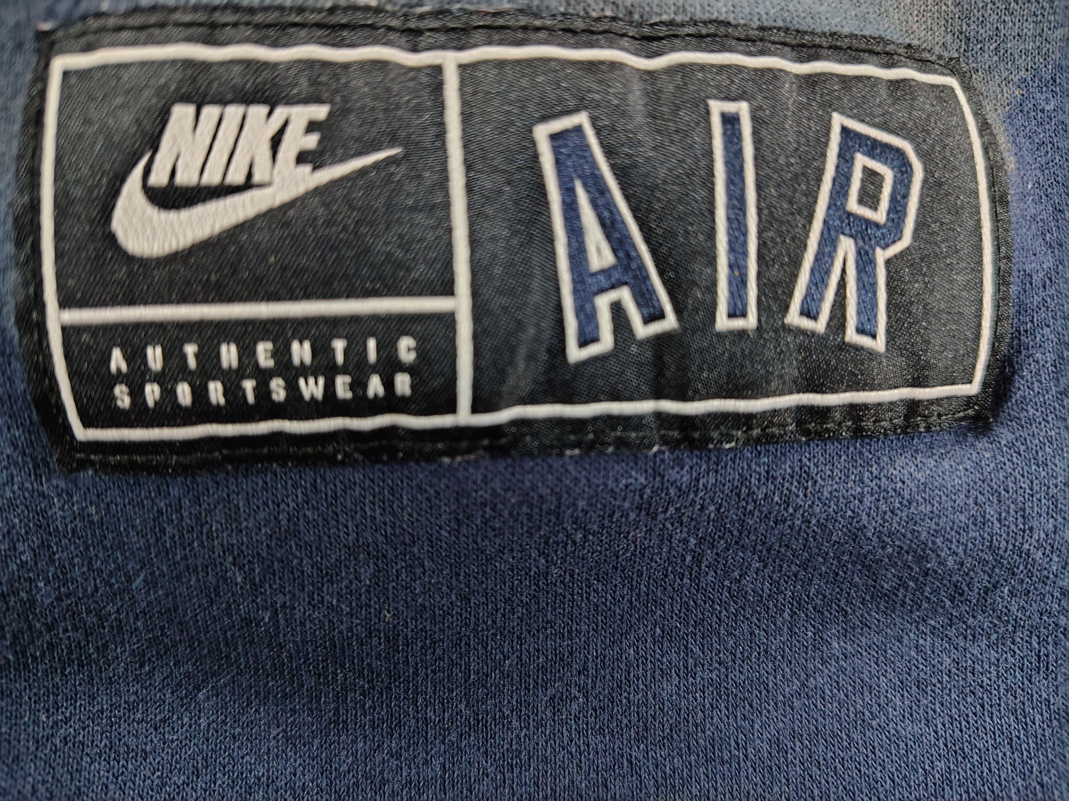 Nike Men's Navy Blue Heavy Cotton Nike Air Graphic Logo Sweater Size US M / EU 48-50 / 2 - 3 Thumbnail
