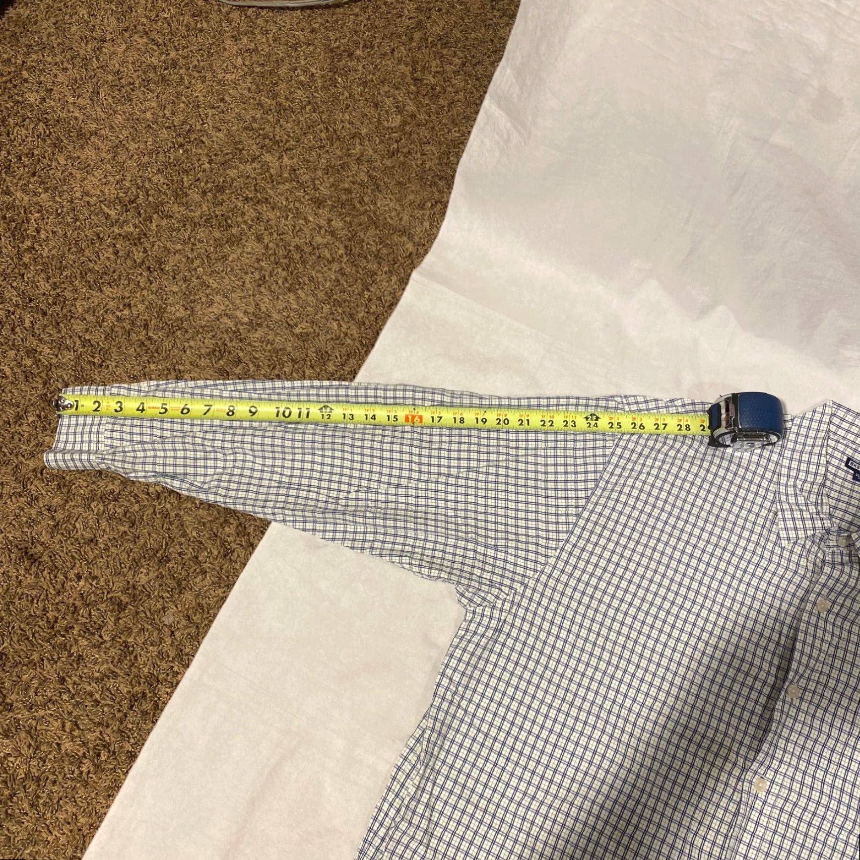 BKE BKE Shirt Western Plaid Button-Up Long Sleeve XL Multicolor Mens Size 46R - 5 Thumbnail
