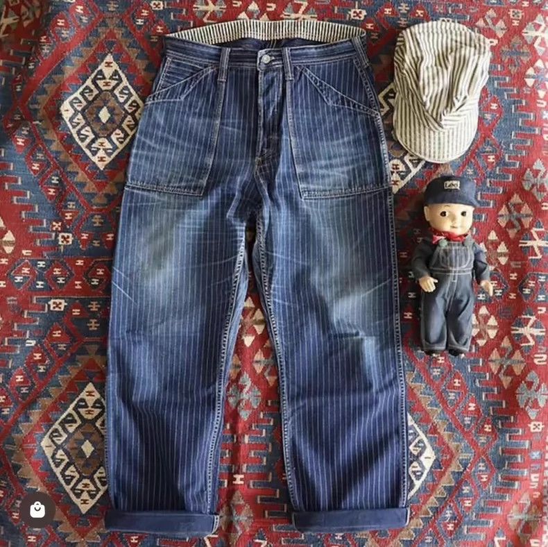Freewheelers Freewheelers Vintage workwear trousers Size US 30 / EU 46 - 3 Thumbnail