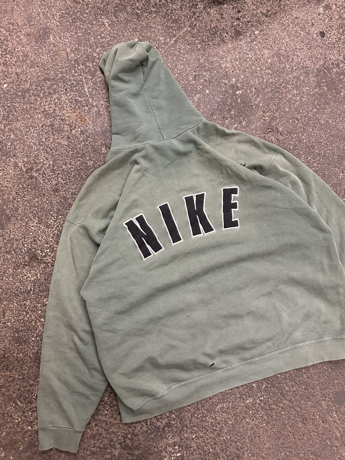 Nike Vintage nike center swoosh hoodie Size US XXL / EU 58 / 5 - 8 Thumbnail