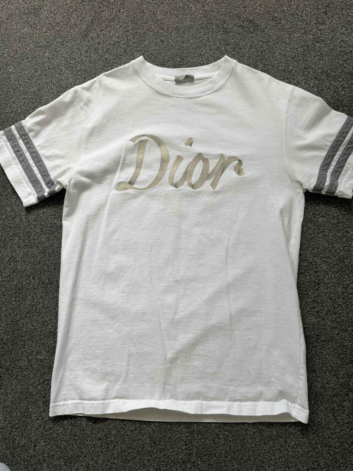 image of Dior T-Shirt in White, Men's (Size Small)