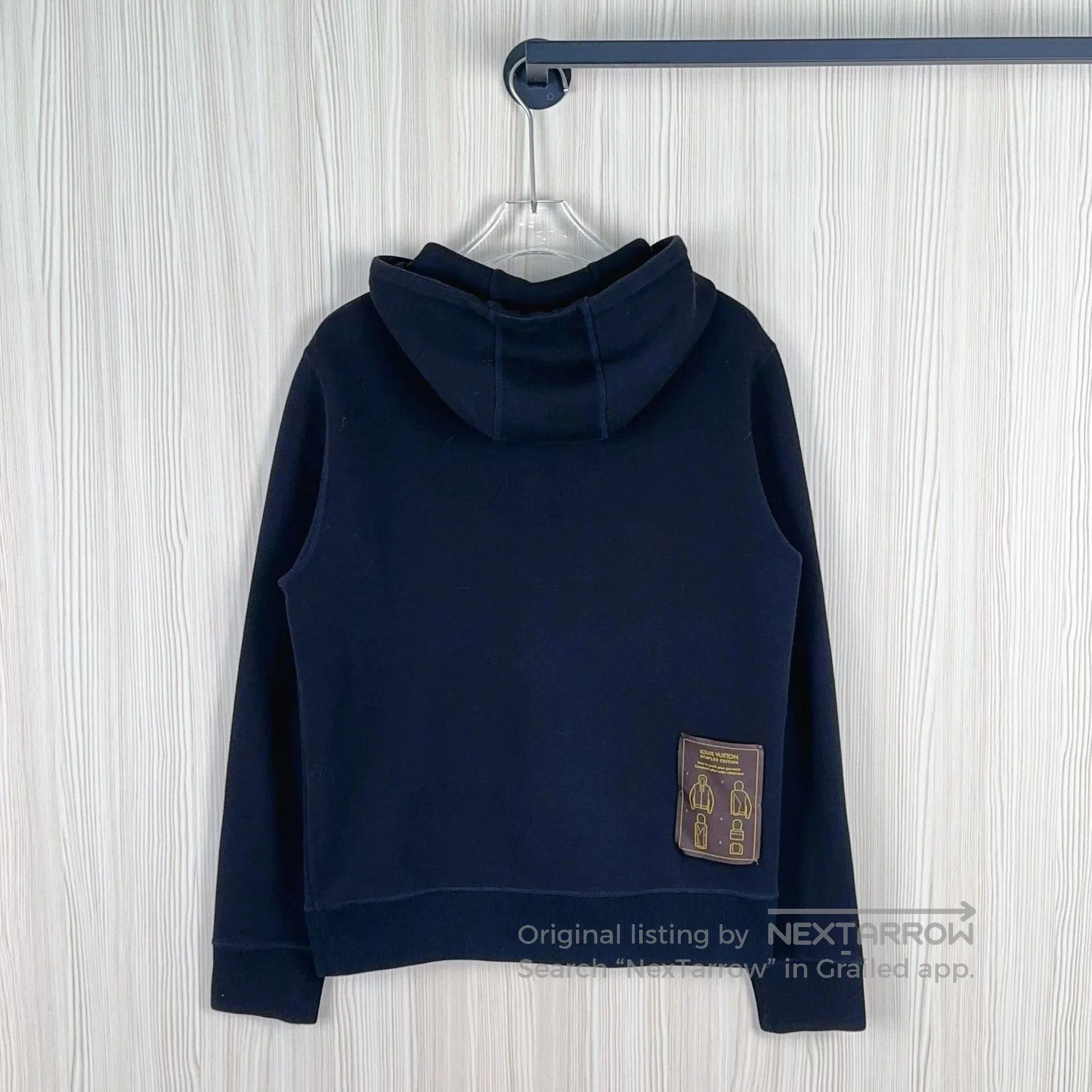 Louis Vuitton louis vuitton navy hooded sweatshirt size M. Size US M / EU 48-50 / 2 - 2 Thumbnail