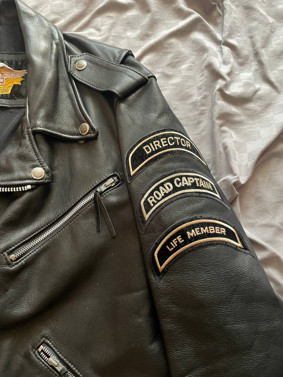 Harley Davidson Vintage Harley Davidson Leather Jacket Size US XL / EU 56 / 4 - 6 Thumbnail