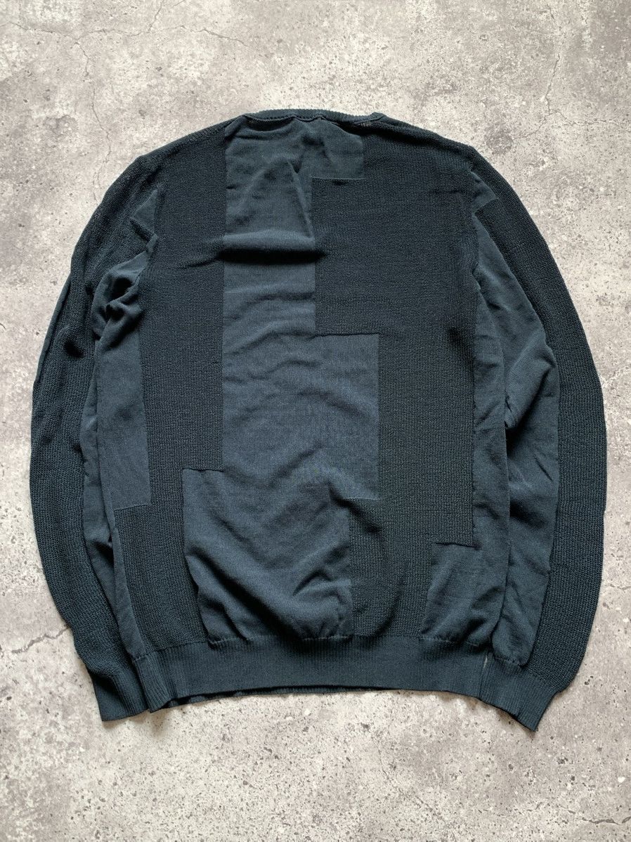 Emporio Armani 🔥EMPORIO ARMANI AVANT GARDE OLD MONEY CHAINMAIL SWEATER Size US L / EU 52-54 / 3 - 7 Thumbnail