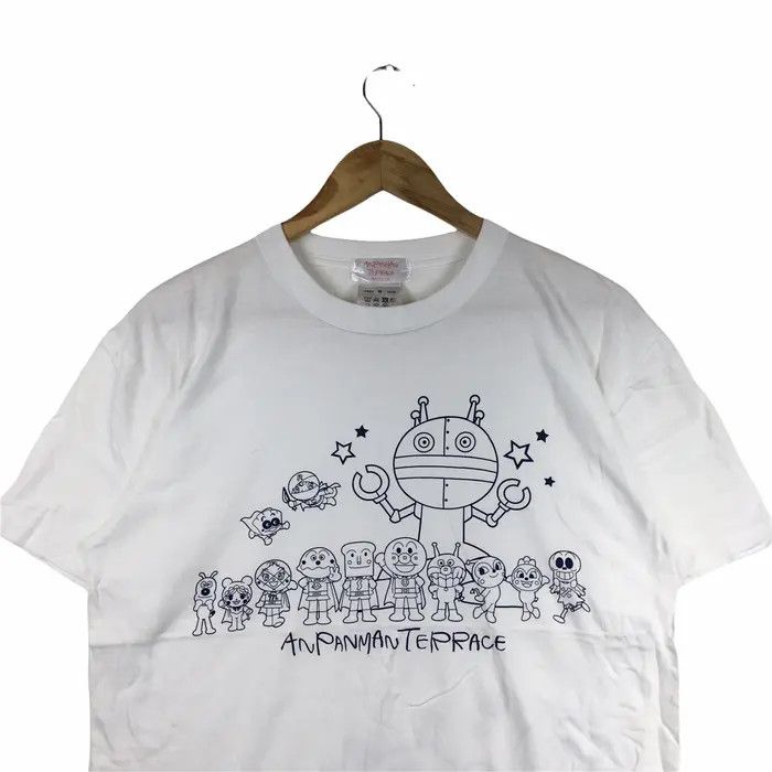 Anime Vtg ANPANMAN TERRACE ANIME Japan All Members Tee Shirt Size US L / EU 52-54 / 3 - 2 Thumbnail