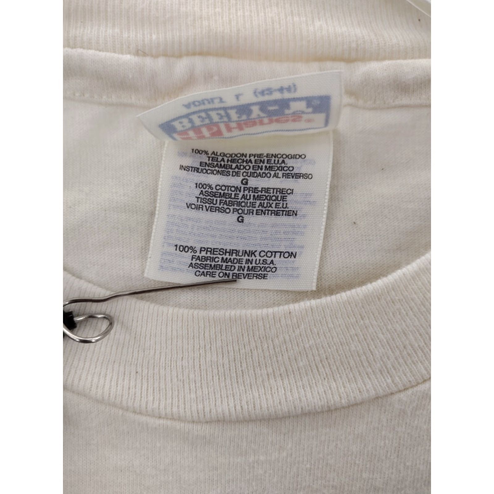 Hanes Downtown Brewing SC T Shirt Mens Large Short Sleeve Greenville 90s Ivory Beer Hanes Shirt Mens L Size US L / EU 52-54 / 3 - 4 Thumbnail