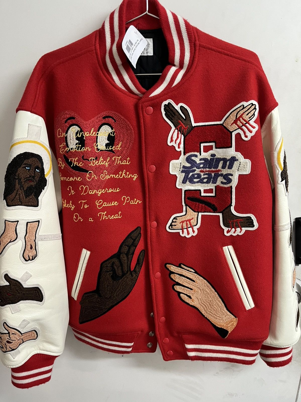 Saint Michael Saint Michael Denim Tears Stadium Jacket Size US L / EU 52-54 / 3 - 1 Thumbnail