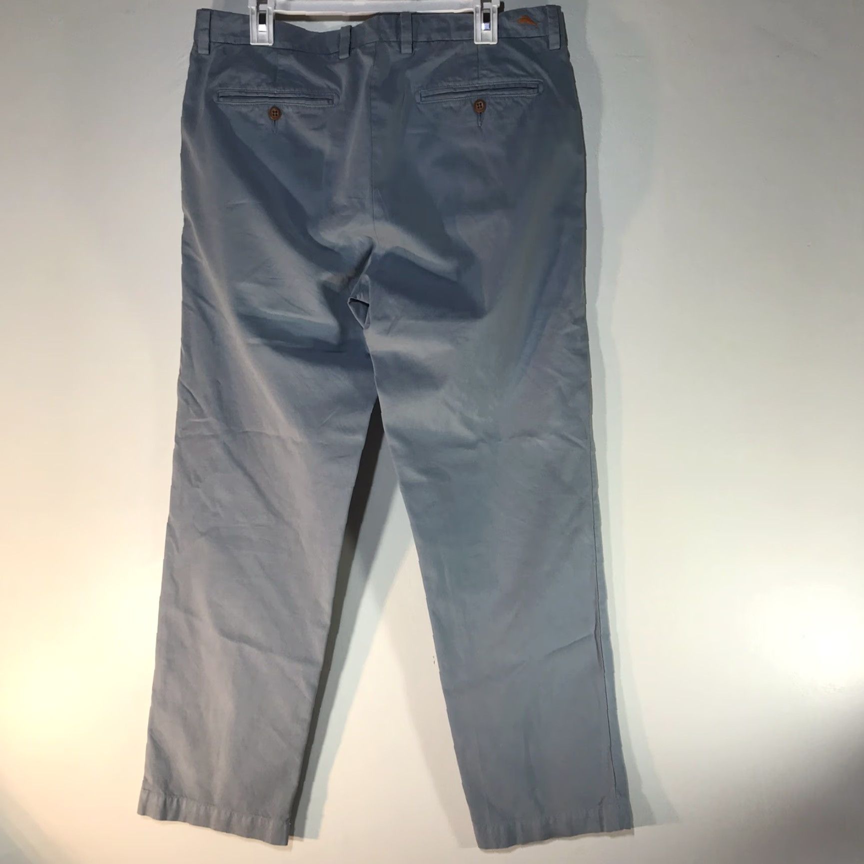 Tommy Bahama Tommy Bahama Blue Pima Cotton Pants 34x30 Casual Regular Fit Mens Size US 34 / EU 50 - 4 Thumbnail