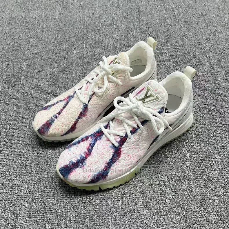 Louis Vuitton Louis Vuitton V. N. R Tie & Dye White Tie-dye Casual Sneak Size US 7 / EU 40 - 1 Thumbnail