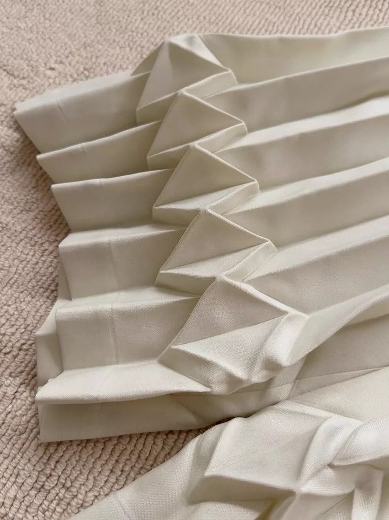 Issey Miyake issey miyake size:one size White origami pants 2506-Nextar Size 42" / US 20 - 3 Thumbnail