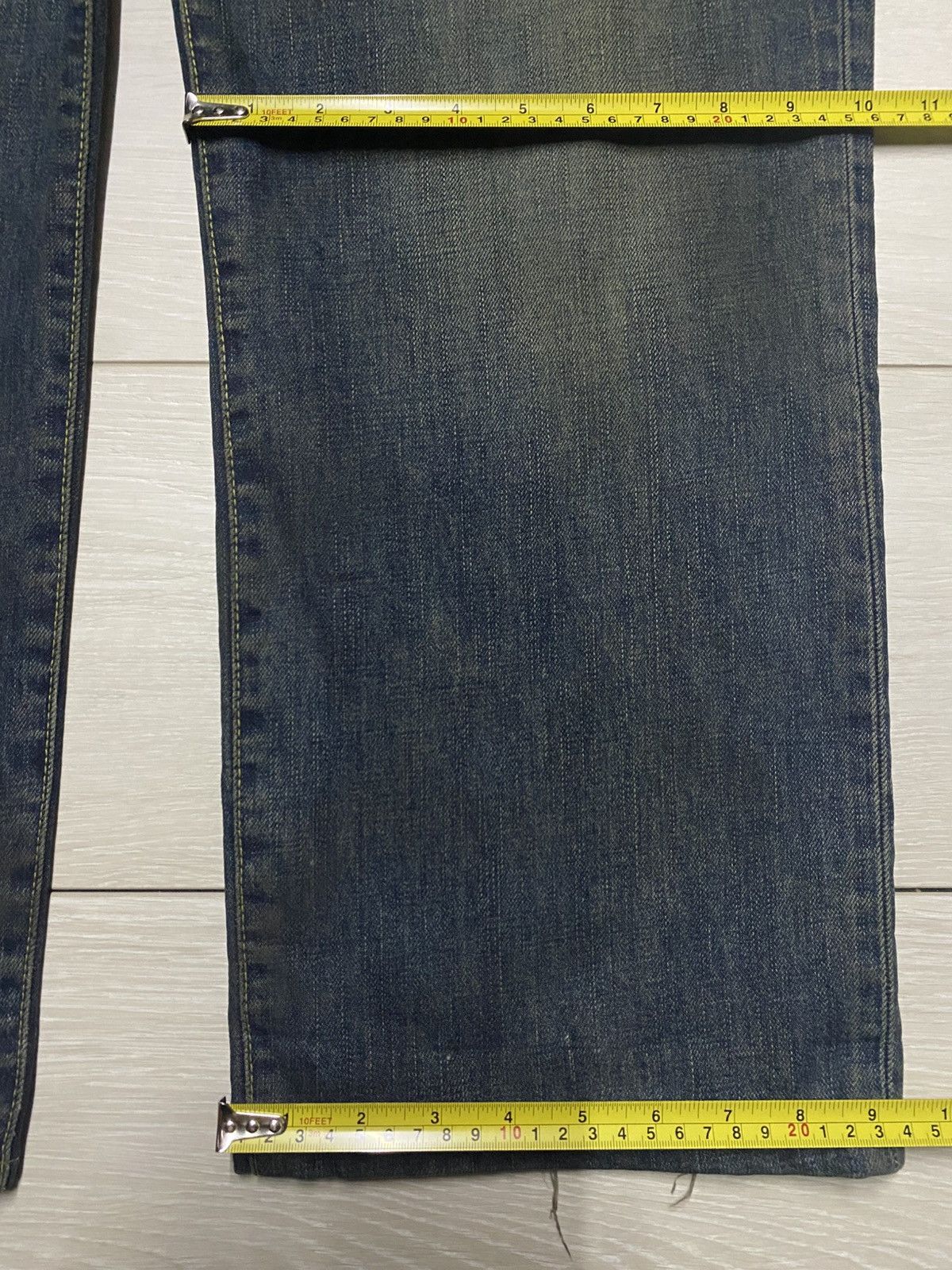 Uniqlo Vintage Japanese Brand Uniqlo S-002 Mud Wash Baggy Jeans Size US 38 / EU 54 - 13 Thumbnail