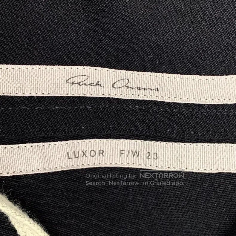 Rick Owens Rick Owens Black Cotton Hooded Drawstring Zip Long Sleeve Size US XL / EU 56 / 4 - 5 Thumbnail
