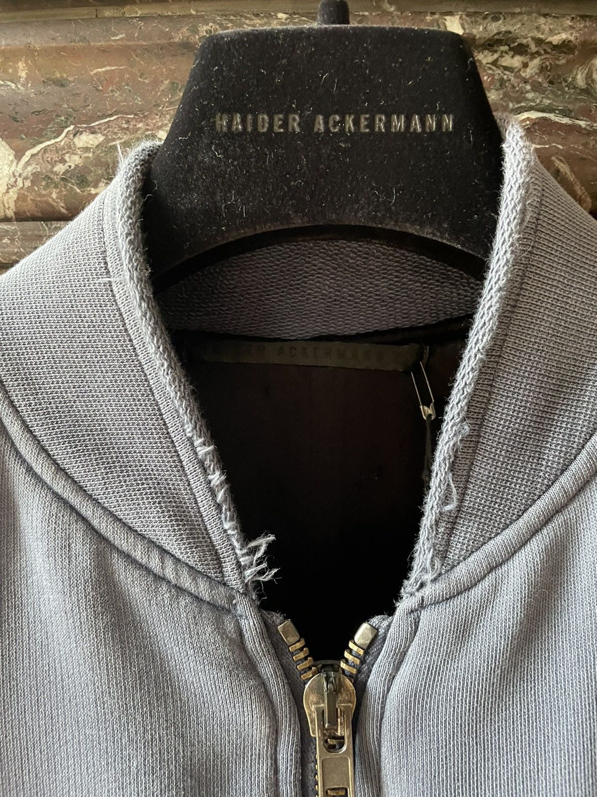 Haider Ackermann FW15 Night Blue Perth Bomber Size US XS / EU 42 / 0 - 9 Thumbnail