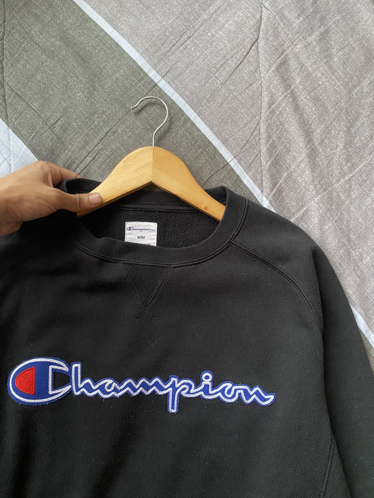 Champion CHAMPION SPELLOUT SWEATSHIRT Size L / US 10 / IT 46 - 3 Thumbnail