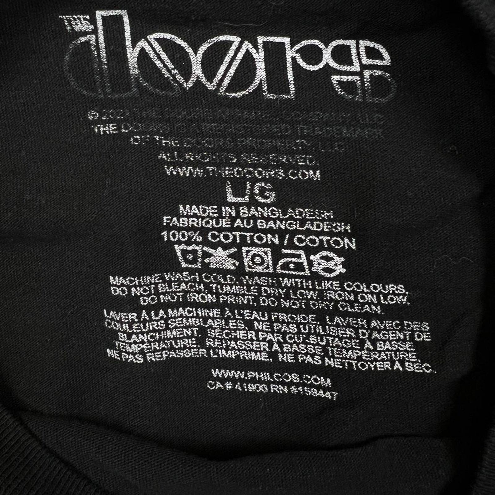 Band Tees 2021 The Doors T Shirt Jim Morrison Graphic Rock Band Tee Size US L / EU 52-54 / 3 - 4 Thumbnail