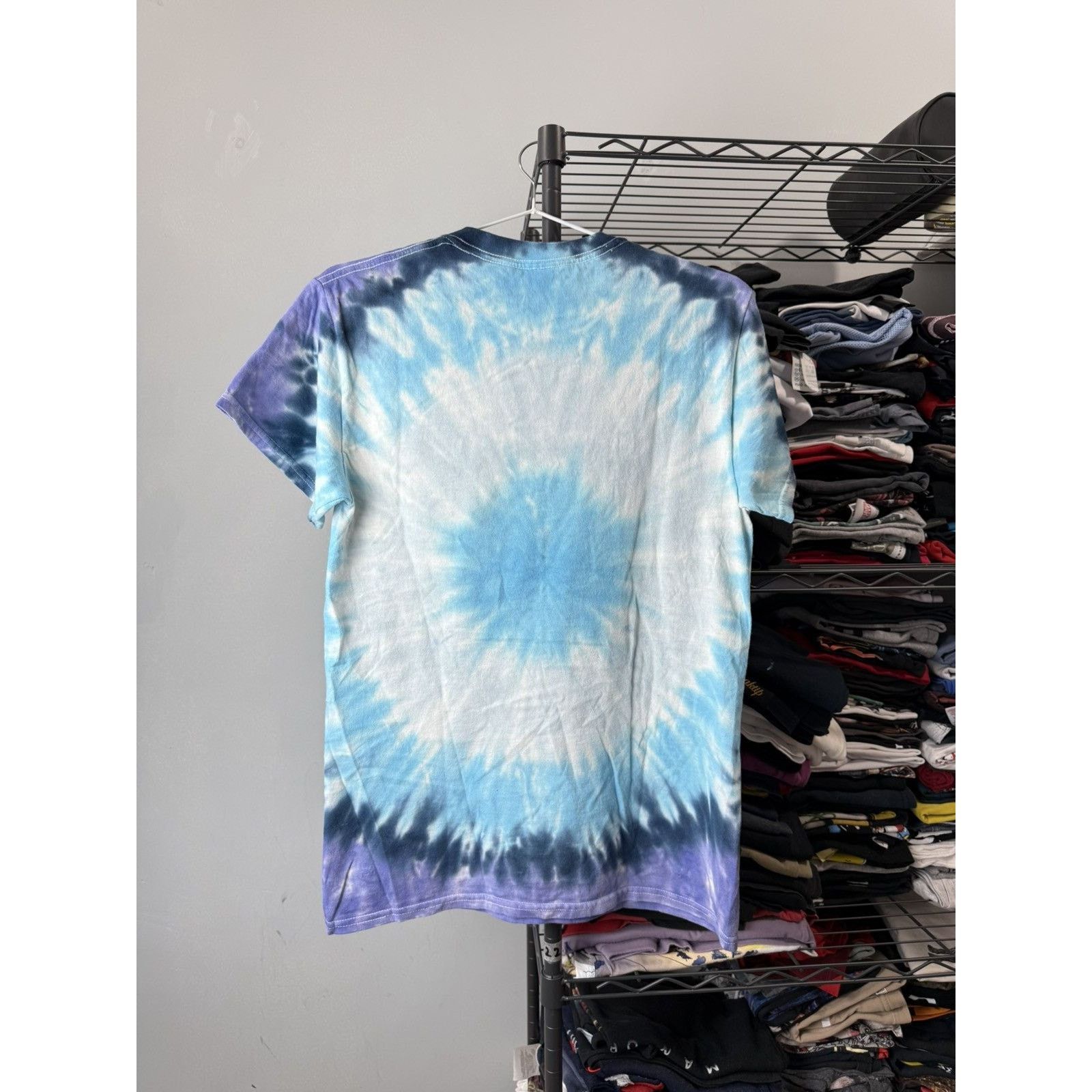 Led Zeppelin Vintage Led Zeppelin Band T Shirt Tie Dye Liquid Blue Size US S / EU 44-46 / 1 - 6 Thumbnail