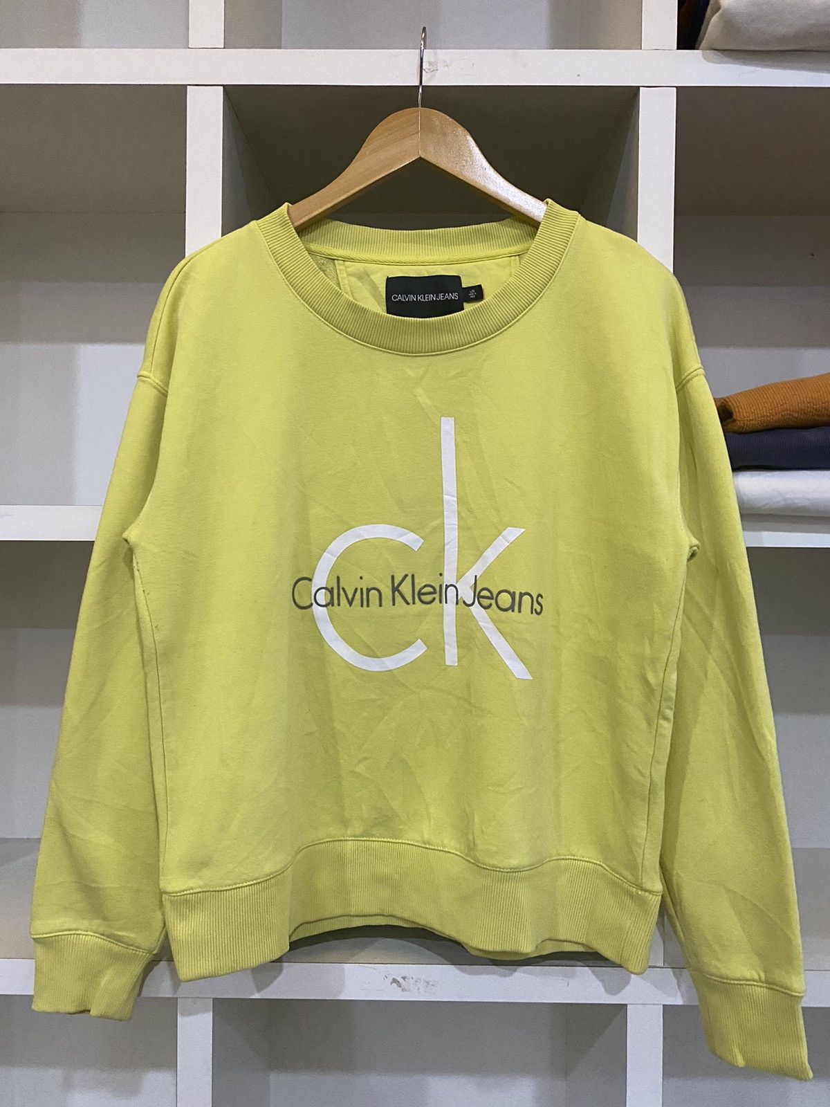 Calvin Klein CK Jeans Women’s Sweatshirt Size L / US 10 / IT 46 - 1 Thumbnail