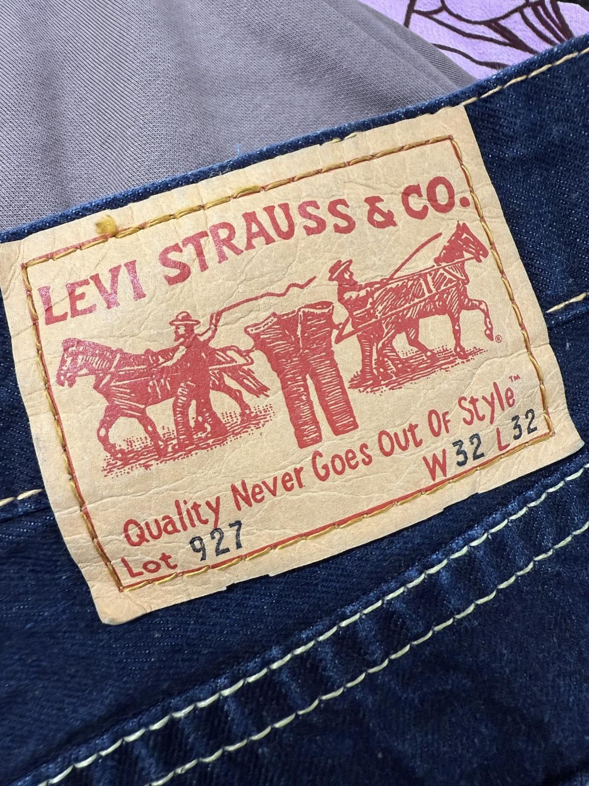 Other Levi's Dark Blue Denim Jeans W32 L32 Size US 32 / EU 48 - 3 Thumbnail