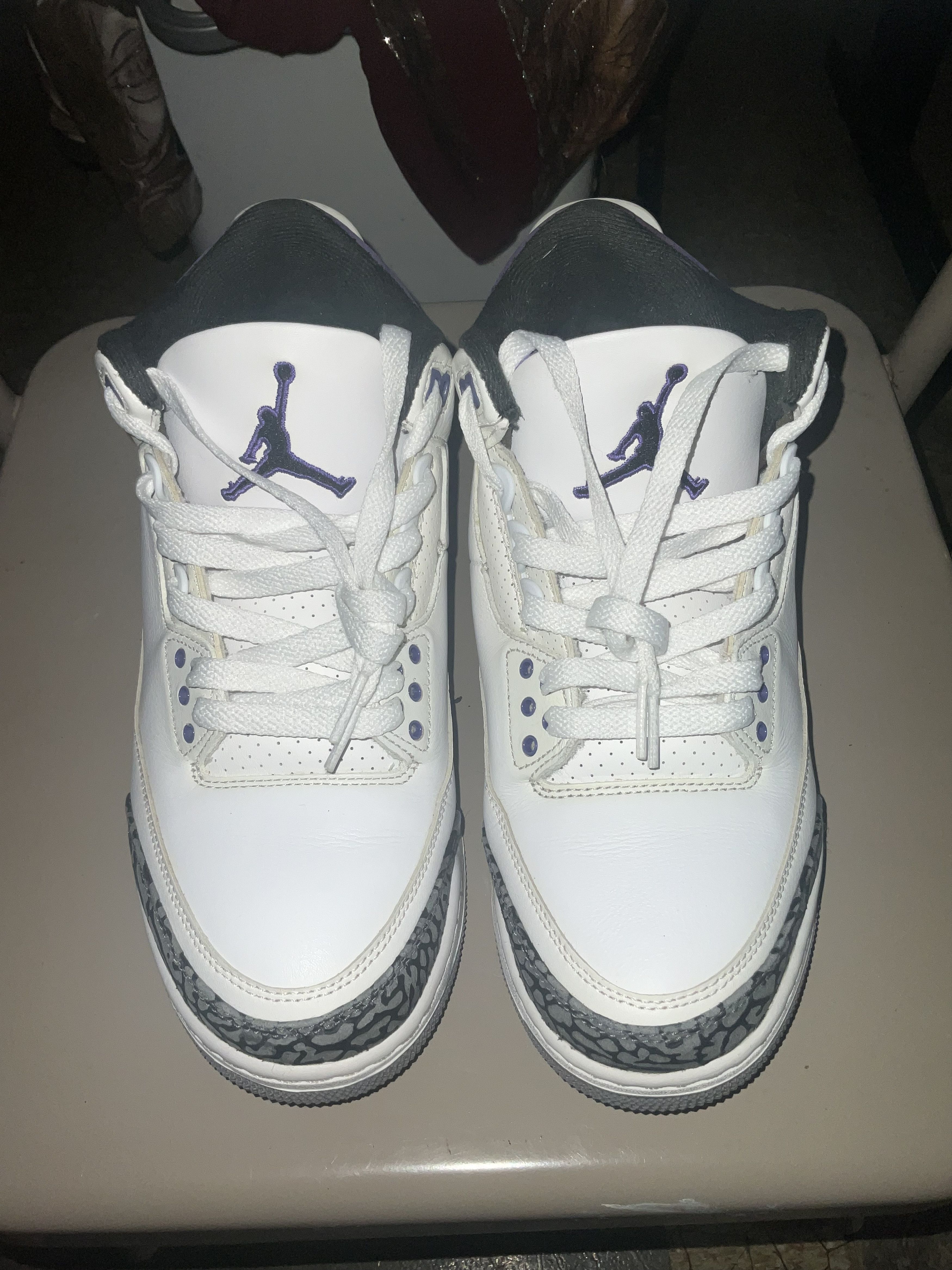 Jordan Brand Jordan 3’s Dark Iris’s Size US 9 / EU 42 - 2 Thumbnail