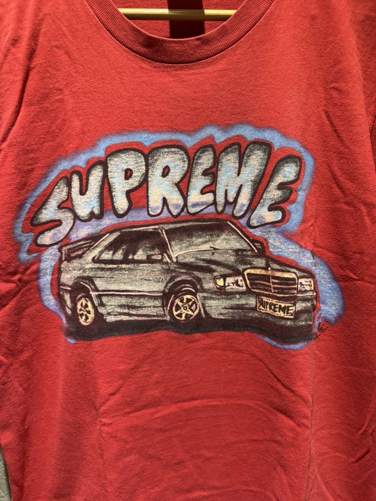 Supreme Supreme Shirt King Phade 190e Graphic Medium Red Graffiti Size US M / EU 48-50 / 2 - 2 Thumbnail