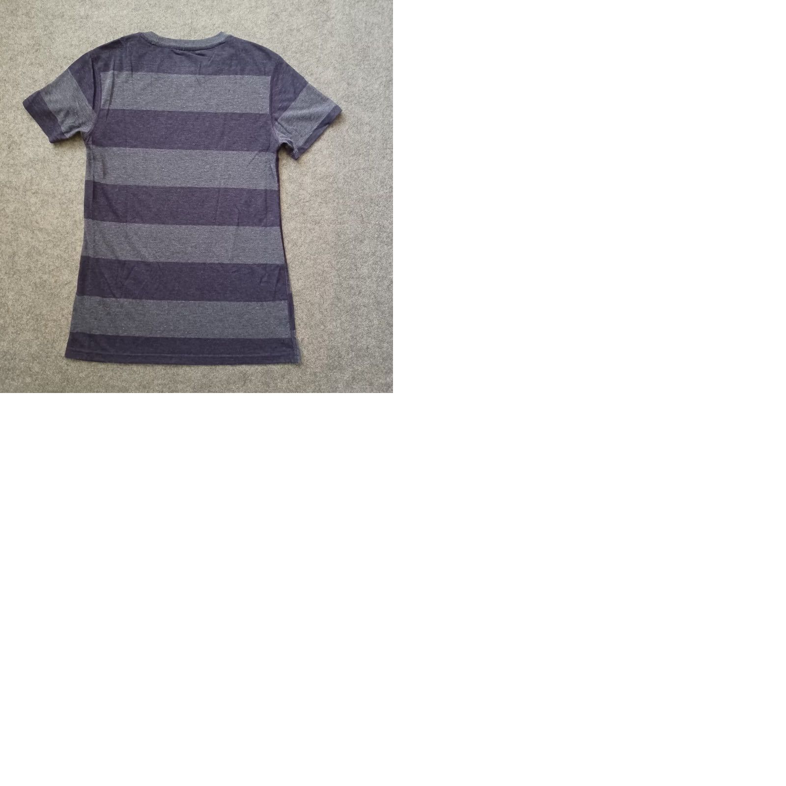 Adidas Adidas Womens T Shirt XS Gray Heather Charcoal Striped Ultimate 2.0 Short Sleeve Crew Neck Pullover Activewear Casual Travel Womens XS Gray Size XS / US 0-2 / IT 36-38 - 9 Thumbnail