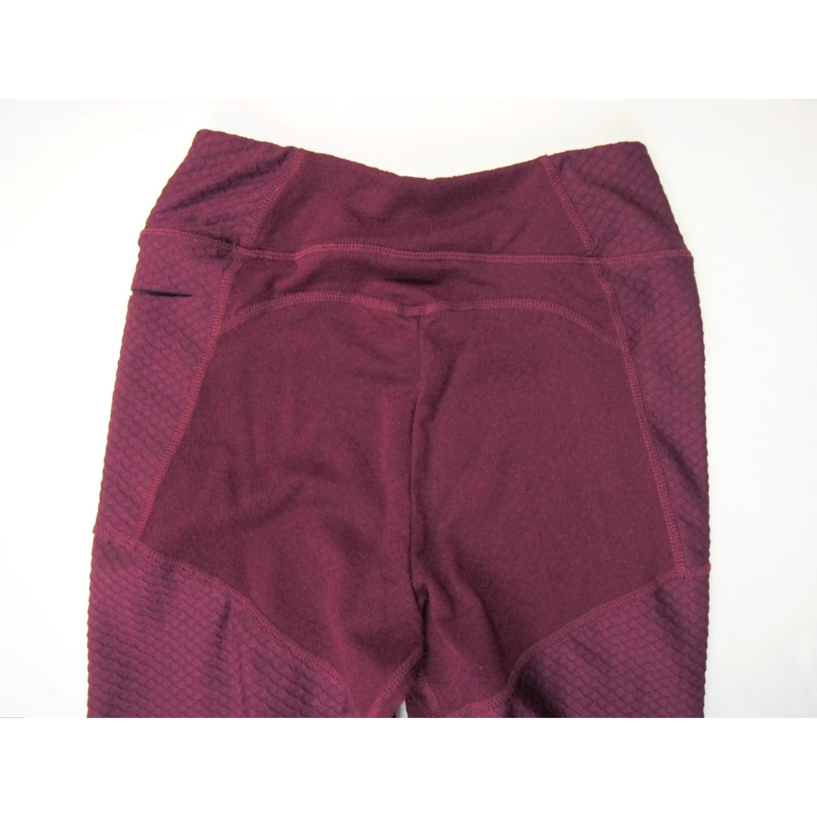 Gymshark Gymshark Leggings Women XS Purple Activewear Pants Skinny Regular Inseam 26" 90s Outdoor Style compression, Solid, Pull On, Polyester Spandex Size 26" / US 2 / IT 38 - 6 Thumbnail