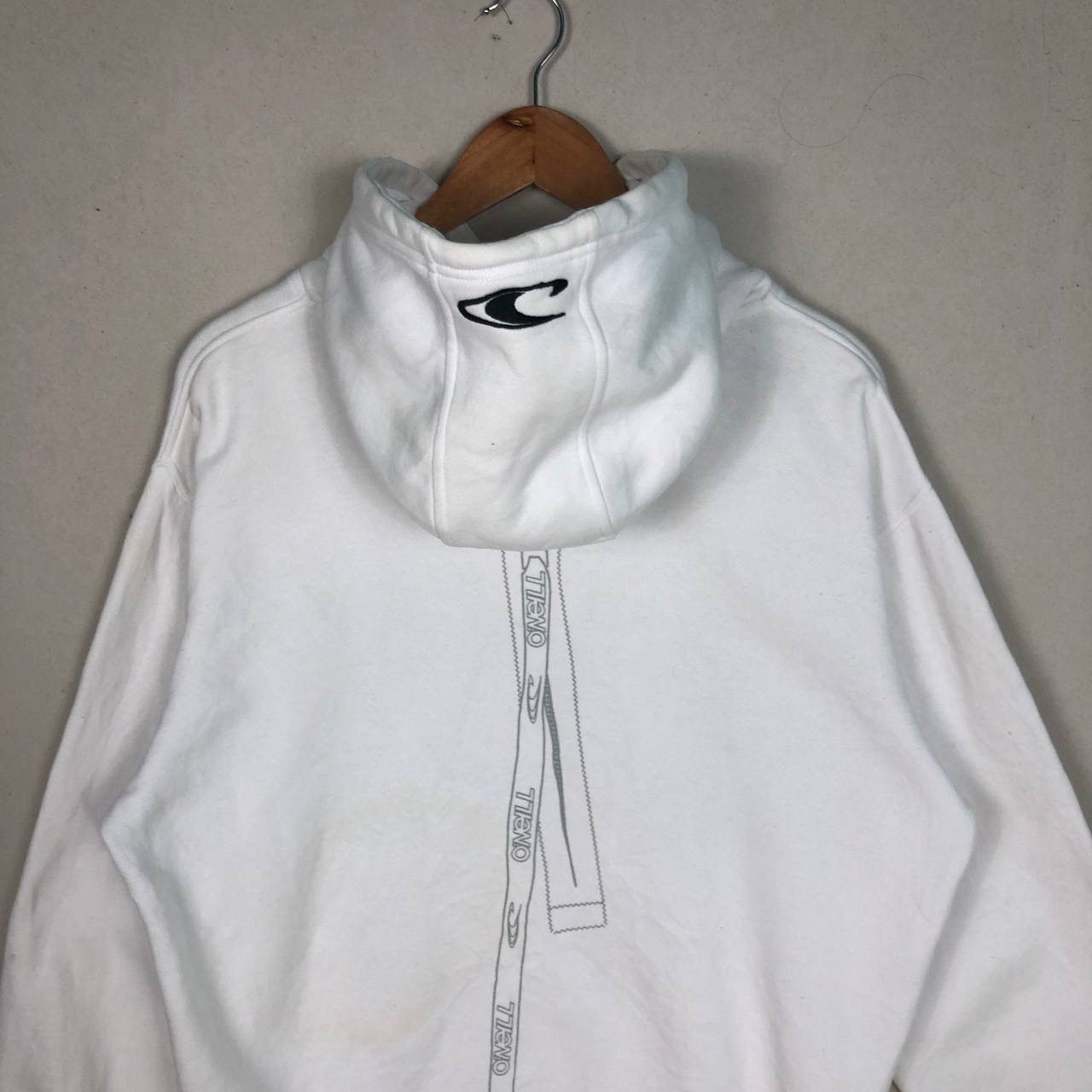 O'Neill Vintage Y2K O'Neill Surf Graphic Hoodie White Large Size US L / EU 52-54 / 3 - 6 Thumbnail