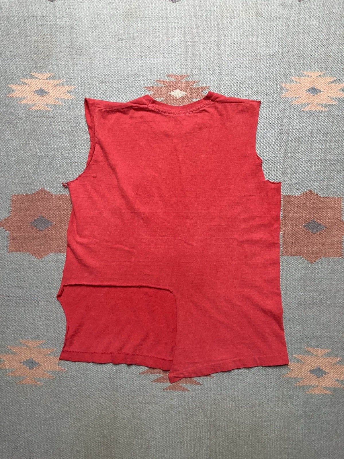 Vintage 70s tank top pocket t shirt fruit loom distressed cotton M Size US M / EU 48-50 / 2 - 7 Thumbnail