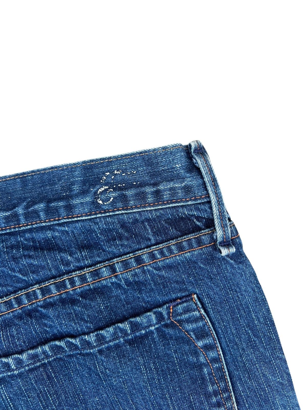 Earnest Sewn Vintage 2000s Earnest Sewn Made in Usa Denim Bootcut Jeans Size US 36 / EU 52 - 19 Thumbnail