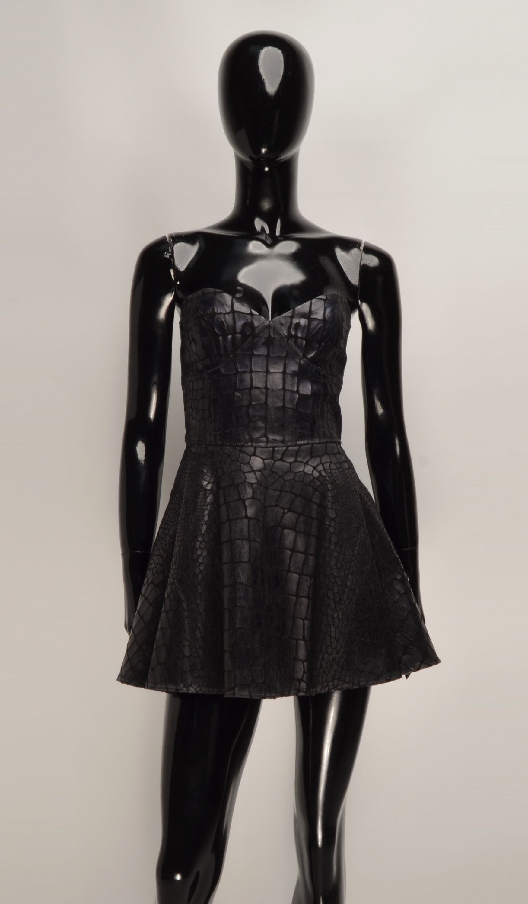 Designer × House Of The Gods House Of The Gods Strapless Grunge Fit & Flare Mini Dress Size S / US 4 / IT 40 - 1 Thumbnail