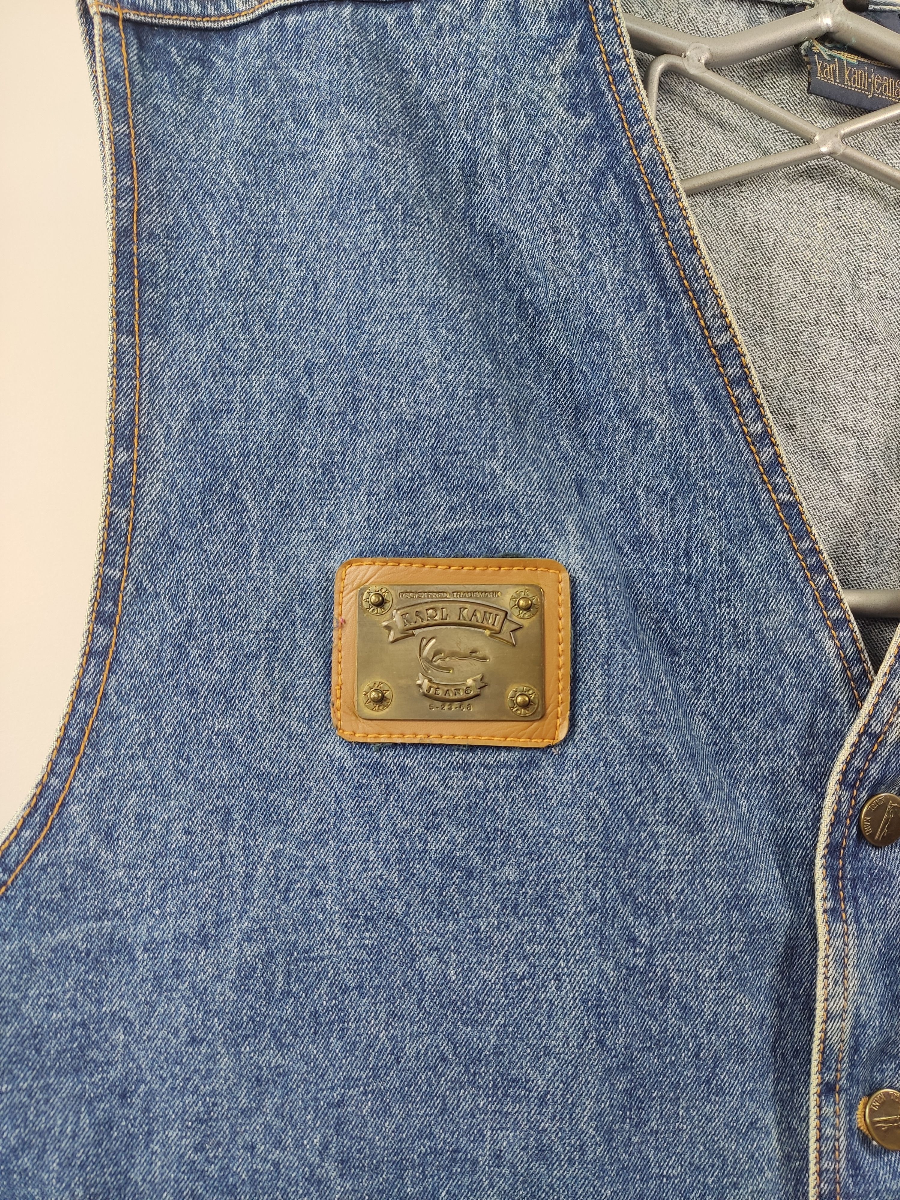 Karl Kani Karl Kani 90's Jeans Vest Size US XXL / EU 58 / 5 - 2 Thumbnail