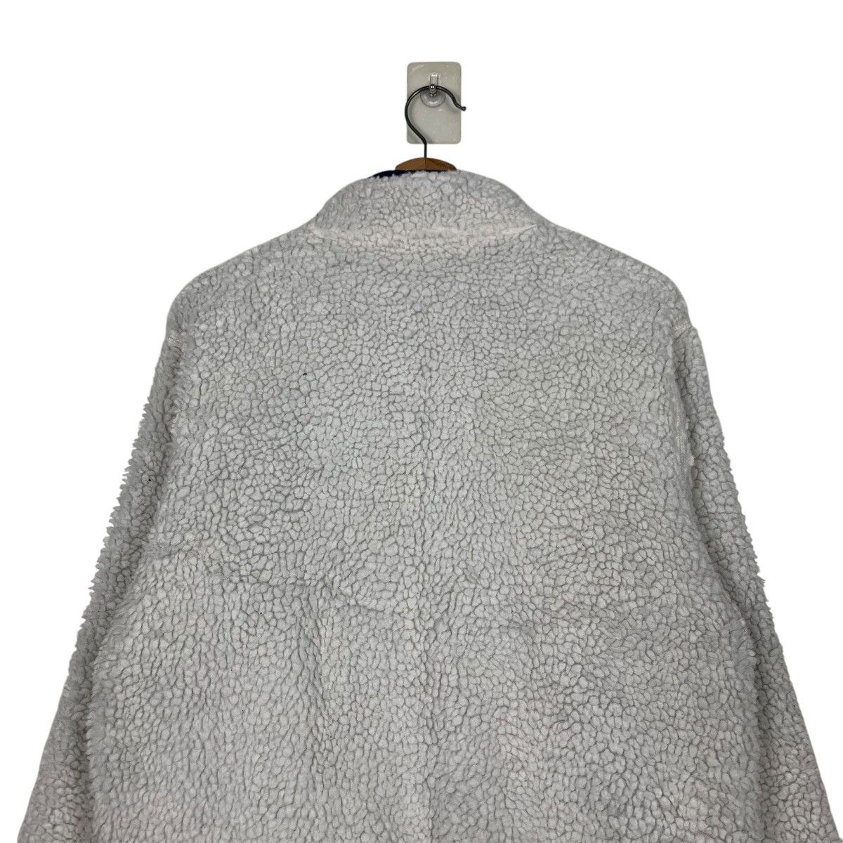 Ben Davis BEN DAVIS Deep Pile White Fleece Jacket #1998-C87 Size US L / EU 52-54 / 3 - 8 Thumbnail