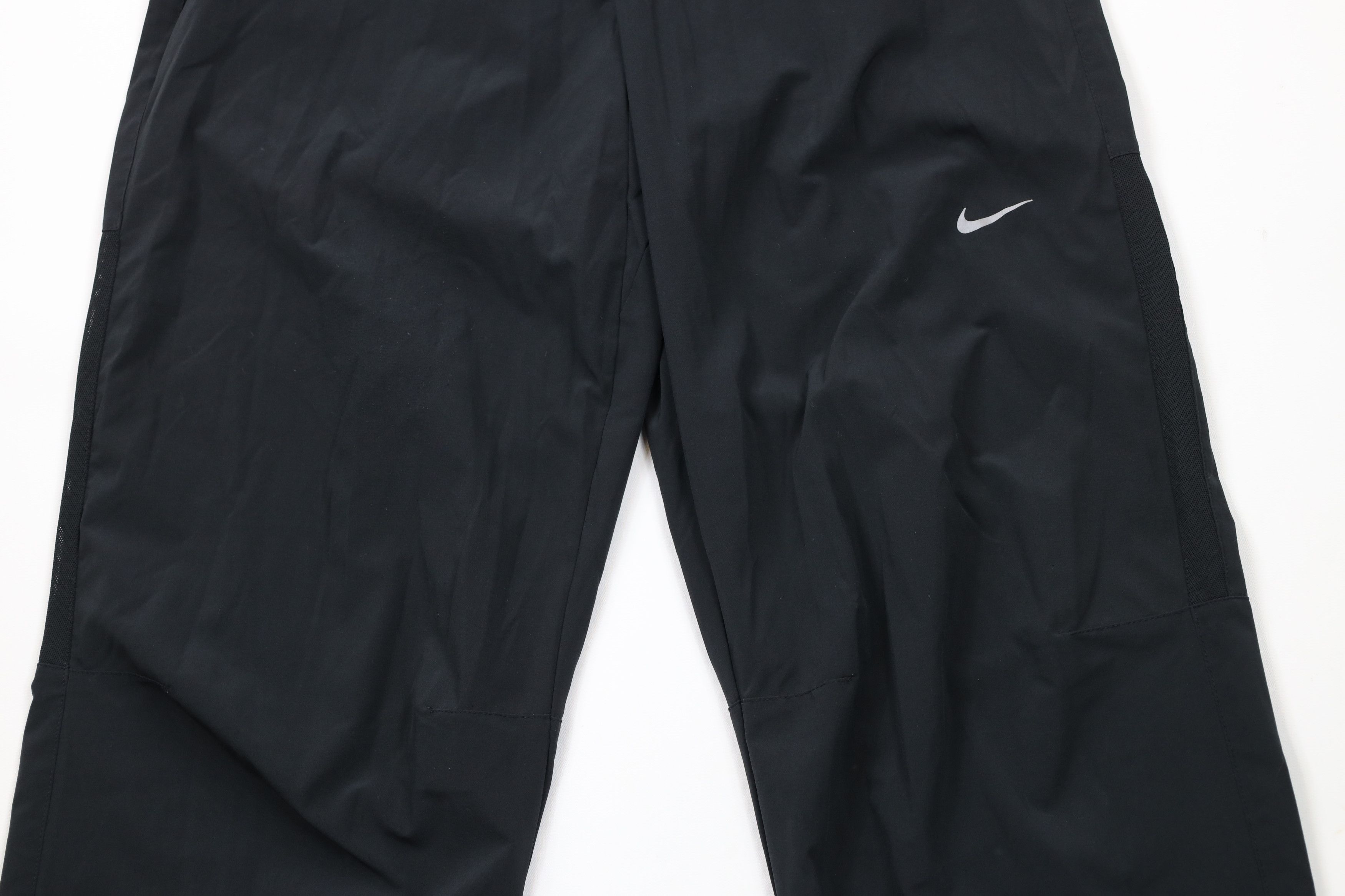 Nike × Vintage Vintage Y2K Nike Scott Reflective Mini Swoosh Wide Leg Pants Size US 32 / EU 48 - 3 Thumbnail