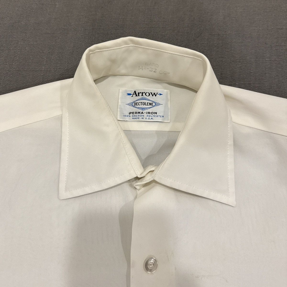 Other 1970’s ARROW DAGGER COLLAR DRESS SHIRT Size 38R - 2 Thumbnail
