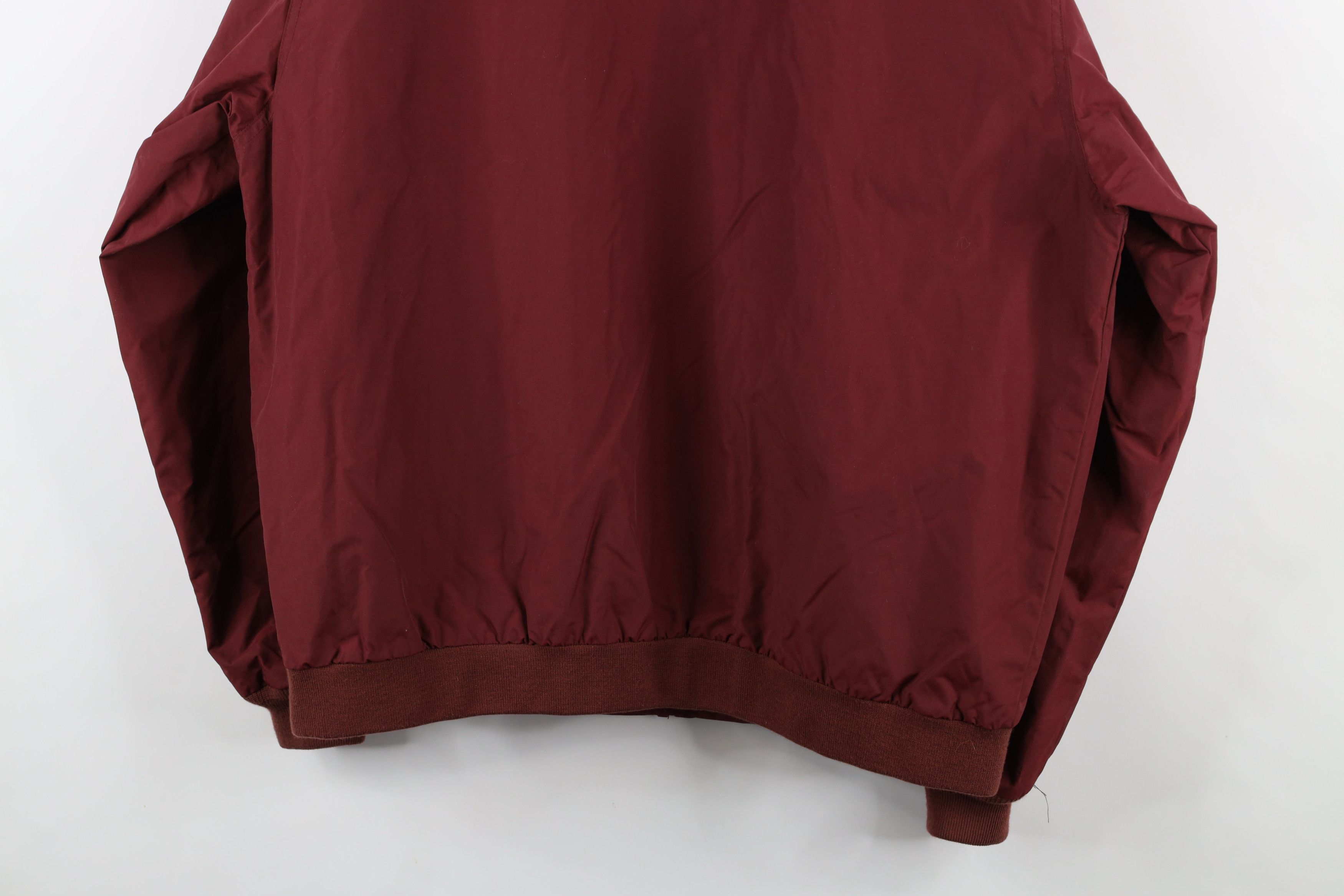 L.L. Bean × Vintage Vintage LL Bean Flannel Lined Full Zip Bombe Jacket Red Size US L / EU 52-54 / 3 - 14 Thumbnail