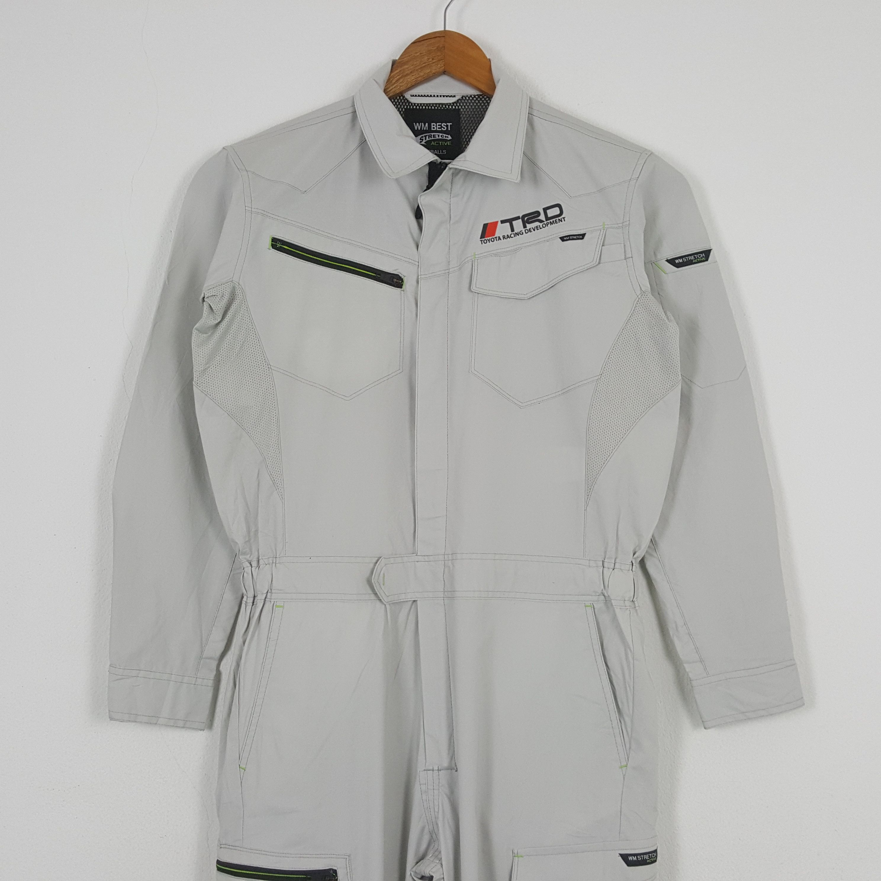 Japanese Brand × Vintage Vintage TRD Toyota Motor Sports Racing Coverall C286N17 Size US M / EU 48-50 / 2 - 5 Thumbnail