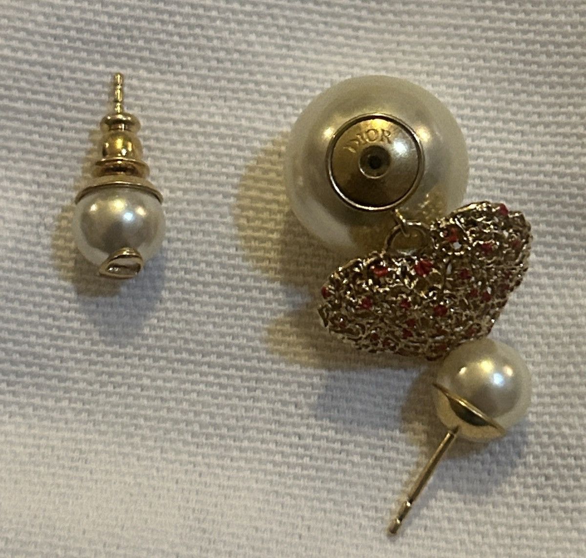 Dior Dior DIORAMOUR DIOR TRIBALES EARRINGS Gold-Finish Metal Size ONE SIZE - 4 Thumbnail