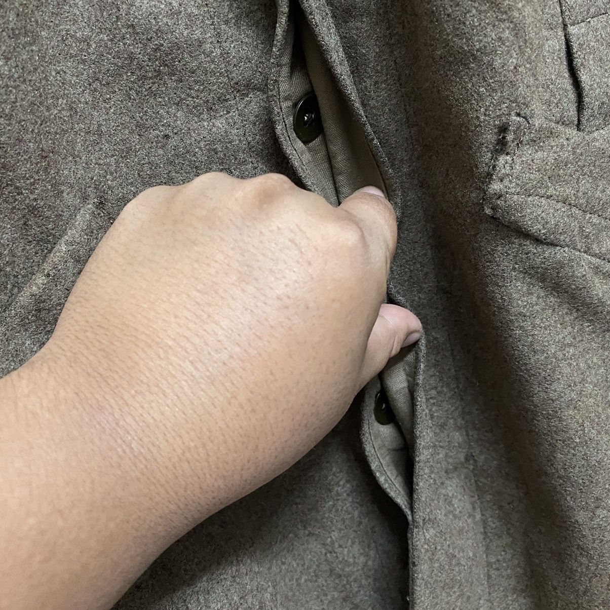 Other OG Vintage 60's HCH. MUERMANN K.G. Military Wool Army Size US L / EU 52-54 / 3 - 6 Thumbnail