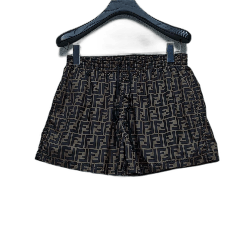 Fendi Fendi Classic Logo Drawstring Shorts Size 42" / US 20 - 1 Thumbnail