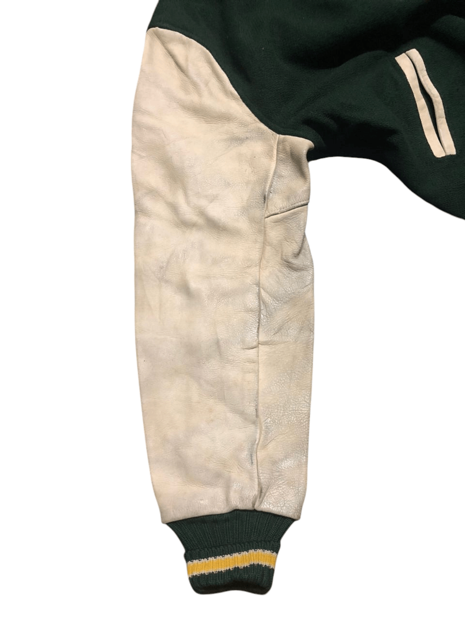 Vintage VINTAGE 90s Albion Hungly Varsity Jacket Distressed Size US M / EU 48-50 / 2 - 8 Thumbnail