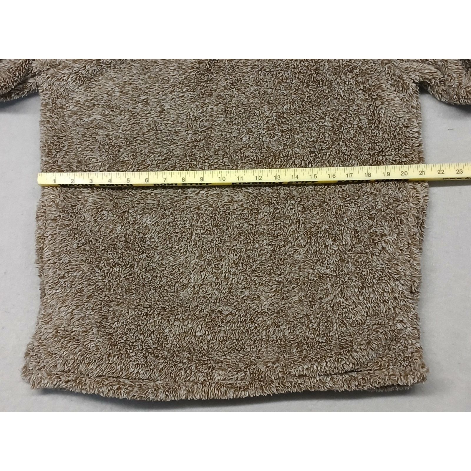 Other Alpine Sherpa (Medium) Brown Quarter Zip Pullover Sweatshirt Size M / US 6-8 / IT 42-44 - 2 Thumbnail
