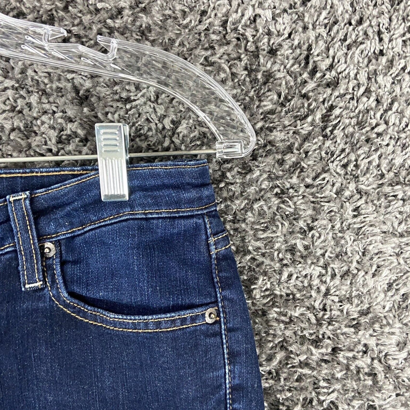 Vintage VINTAGE Big Star 1974 Low Rise Skinny Jeans Blue Women's 28 Size 28" / US 6 / IT 42 - 3 Thumbnail