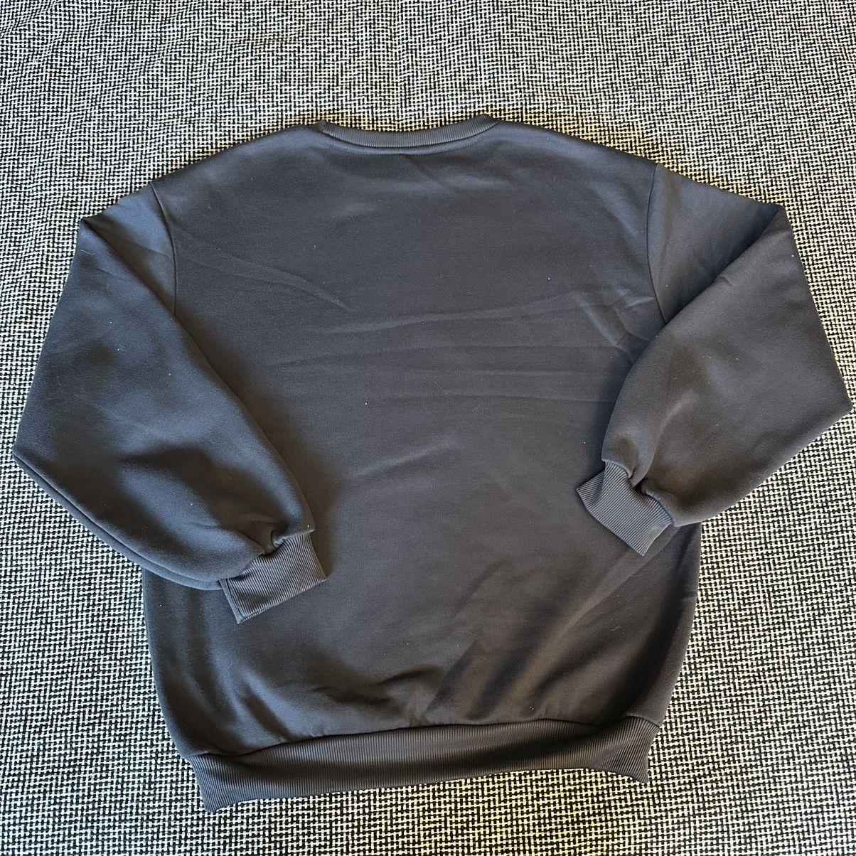 Vintage Vintage Dark Gray Crewneck Sweatshirt Size US M / EU 48-50 / 2 - 3 Thumbnail