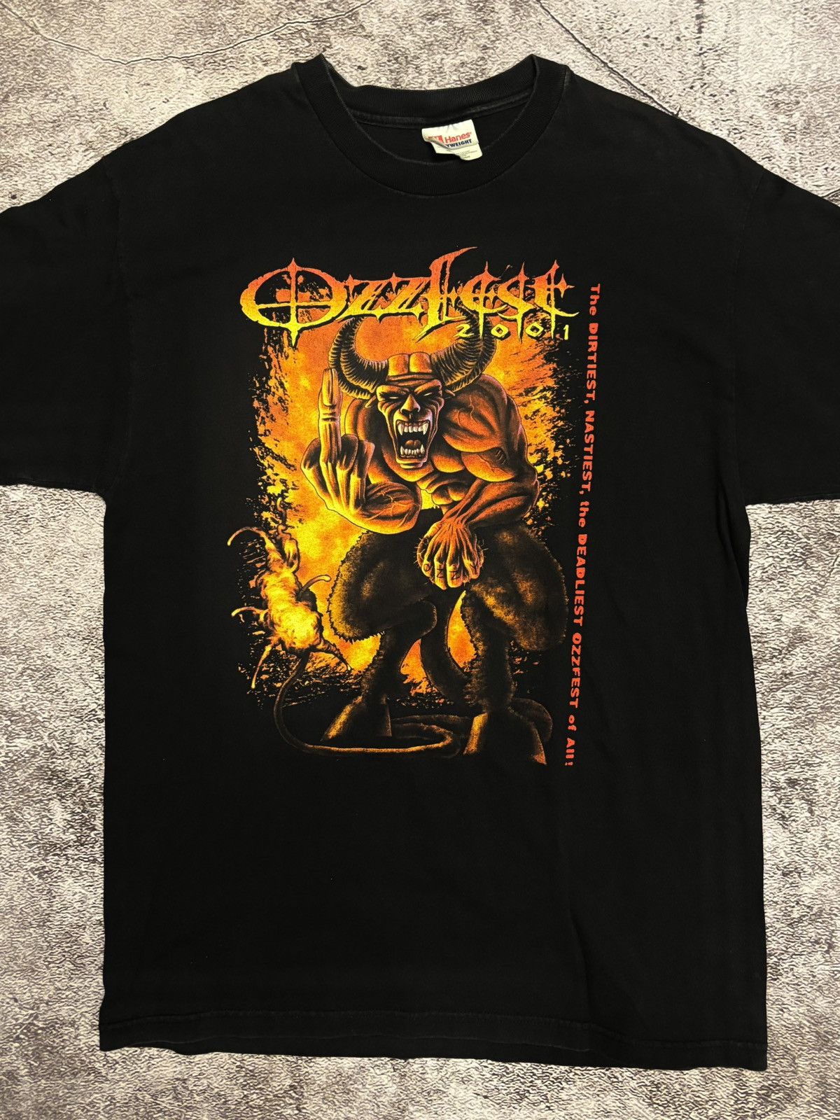 Band Tees Vintage 2001 Ozzfest Ozzy Osbourne Black Sabbath Tool Tee Size US S / EU 44-46 / 1 - 1 Thumbnail