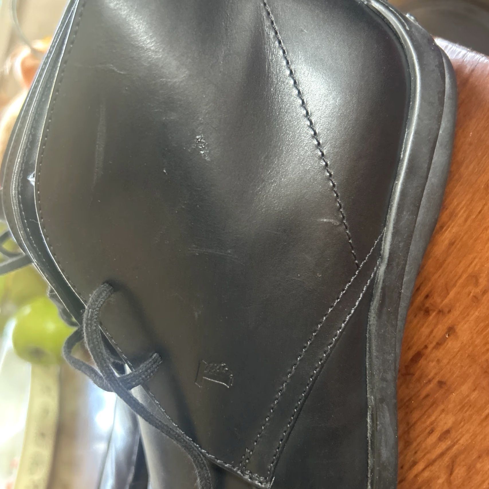 Vintage TOD’S Chukka Boot Men Boots 7.5 Black Leather Italy Leather Medium TOD’s Men SZ. 7.5 Size US 7.5 / EU 40-41 - 4 Thumbnail