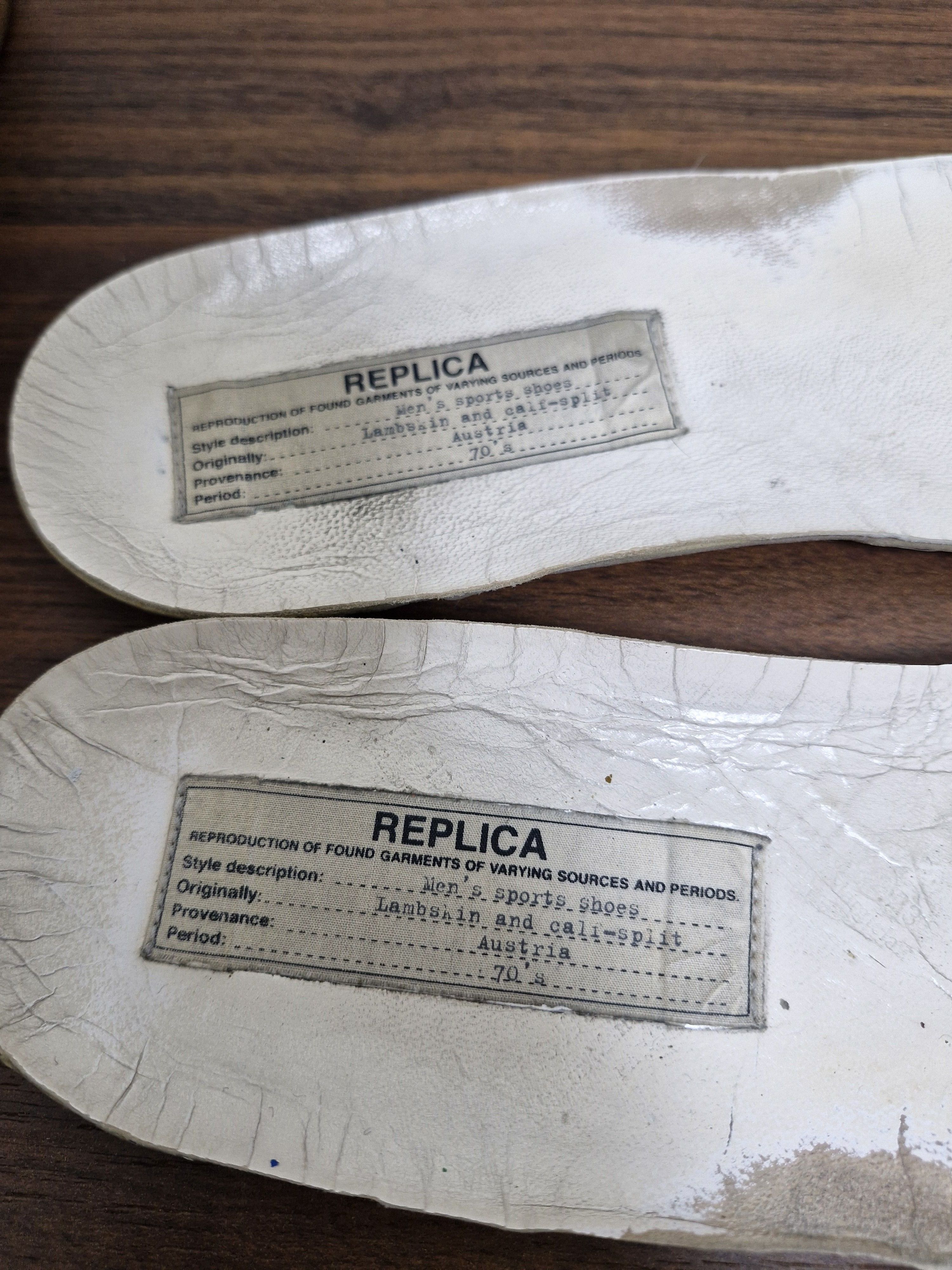 Maison Margiela MAISON MARGIELA 2014 Paint Splatter Gray GATs Size US 7.5 / EU 40-41 - 13 Thumbnail